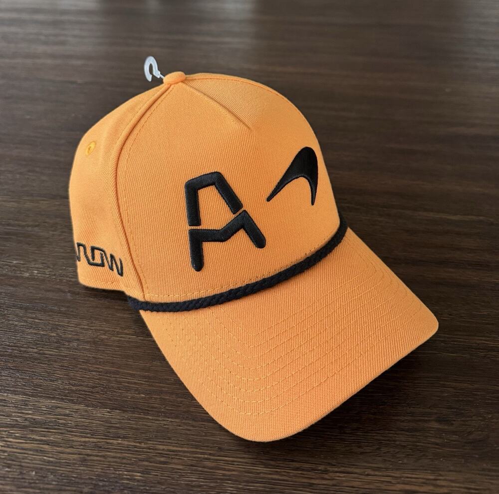 Arrow McLaren IndyCar Racing Cap One Size New Era 9FORTY Hat Orange Black